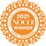 00-BOS WINNER-2021_Dog Training 2021 Best of NoCo Winner - Dog Training category